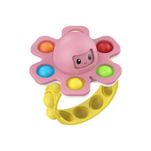 Pink Octopus Fidget Spinner Bracelet