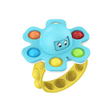 Blue Octopus Fidget Spinner Bracelet