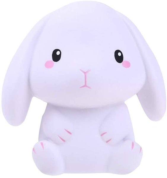 (As Seen on Image) Big Rabbit Squishy- Cute Animal Squishies, Cream Scented Slow Rising Creative Soft Squeeze Stress Relief Fun Kid Toy Gift (Random R