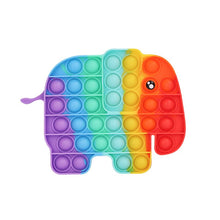 Rainbow Elephant Pop It
