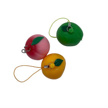 3-Pack of Fruit Keychains