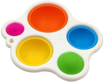 Multicolor Dimple Fidget Toy